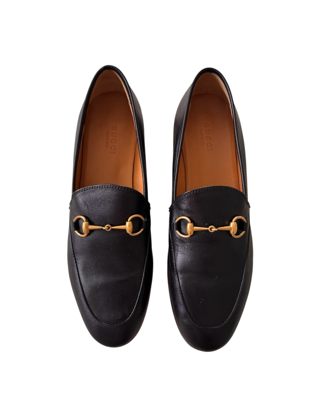 Black Gucci loafer Size 38